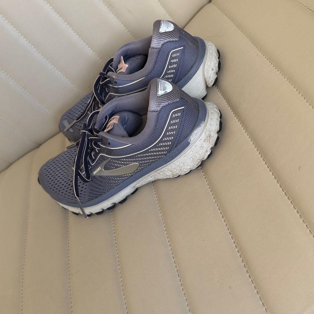 Brooks ghost 12 running shoes size 6 women’s blue purple silver - Picture 13 of 13